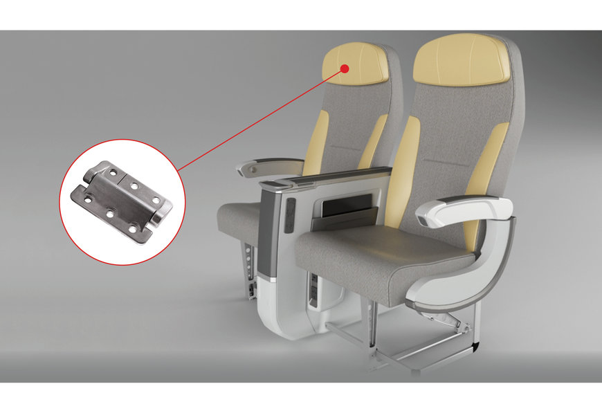 Southco Fortschritte in innovativer Scharnier- und Verriegelungstechnologie zur Optimierung des Kabinenraums von Flugzeugen 